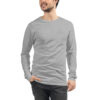 Nicola Sedda Ultrasounds Inside Grey Logo Long Sleeve Tee - Image 6