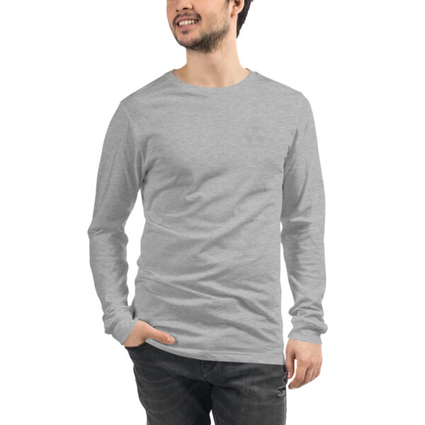 Nicola Sedda Ultrasounds Inside Grey Logo Long Sleeve Tee - Image 6