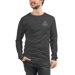 Nicola Sedda Ultrasounds Inside Grey Logo Long Sleeve Tee