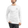 Nicola Sedda Ultrasounds Inside Grey Logo Long Sleeve Tee - Image 7