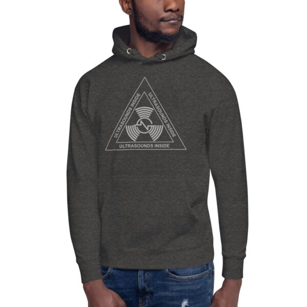Nicola Sedda Ultrasounds Inside Grey Logo Hoodie - Image 4