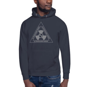 Nicola Sedda Ultrasounds Inside Grey Logo Hoodie