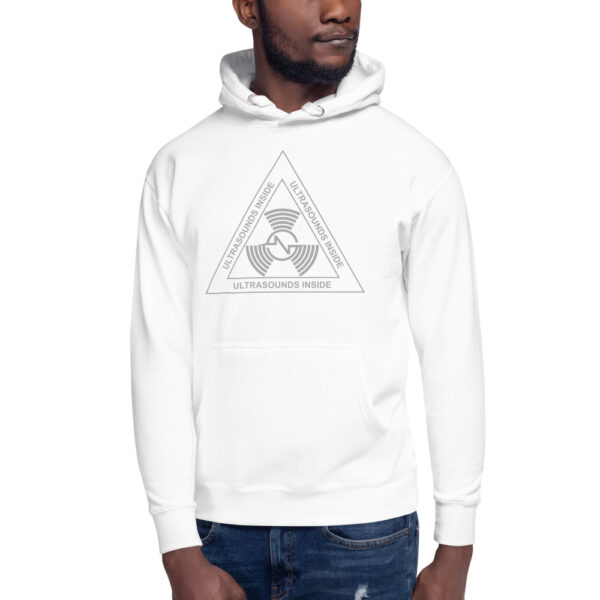 Nicola Sedda Ultrasounds Inside Grey Logo Hoodie - Image 5