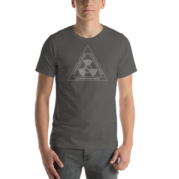 Nicola Sedda Ultrasounds Inside Grey Logo T-Shirt - Image 7