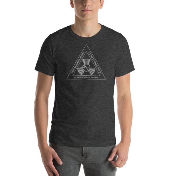 Nicola Sedda Ultrasounds Inside Grey Logo T-Shirt - Image 5