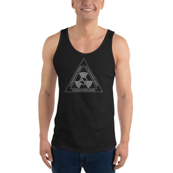 Nicola Sedda Ultrasounds Inside Grey Logo Tank Top - Image 2