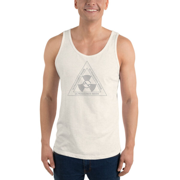 Nicola Sedda Ultrasounds Inside Grey Logo Tank Top - Image 5
