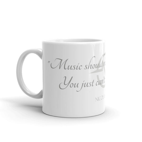 Nicola Sedda "Music Should Never Be Explained" Cit. Mug - Image 2