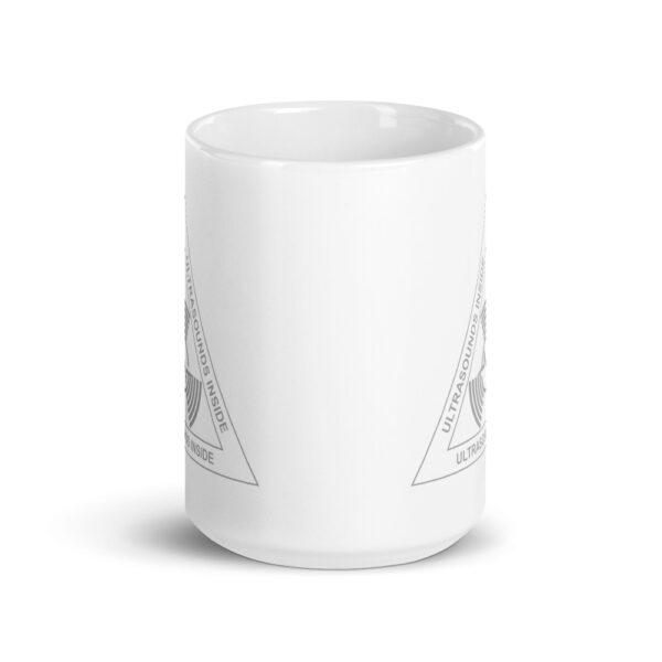 Nicola Sedda Ultrasounds Inside Grey Logo Mug 15 oz - Image 3